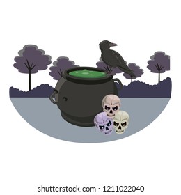 Halloween scary cartoons