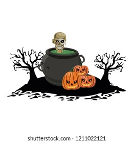 Halloween scary cartoons