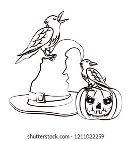 Halloween scary cartoons