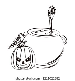 Halloween scary cartoons