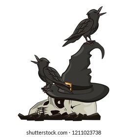 Halloween scary cartoons
