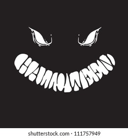 halloween scary face