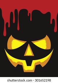 Halloween scary face
