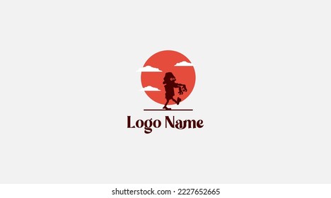 
halloween scary grim reaper Logo Design