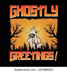 Halloween scary printable vector design for halloween