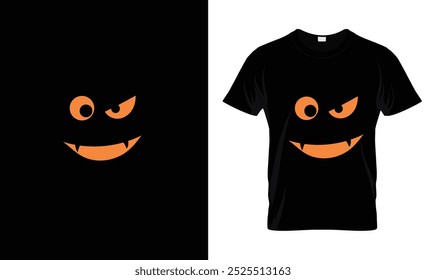 Halloween Scary Spooky T-shirt Design
