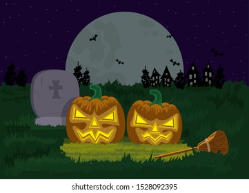 Halloween scary vector EPS 10