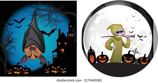 Halloween Scary vector t shirt design