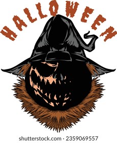 halloween scary  vector t shirt design 