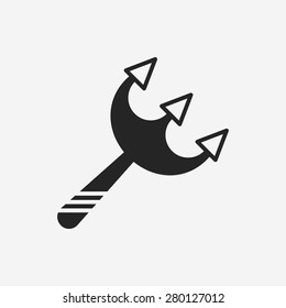 halloween scythe icon