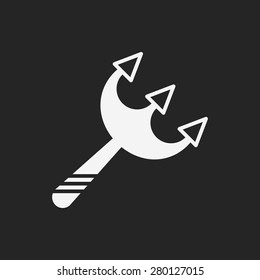 halloween scythe icon