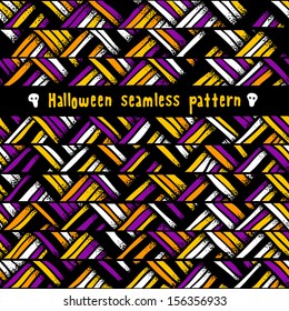 Halloween seamless background. Abstract pattern. EPS 10 vector illustration.