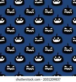 Halloween seamless images. Seamless Halloween background. Halloween illustration. Halloween pattern. cartoon pumpkin