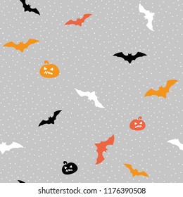 halloween seamless pattern
