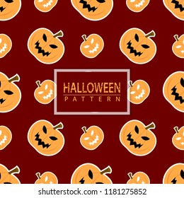 Halloween seamless pattern