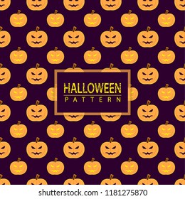 Halloween seamless pattern