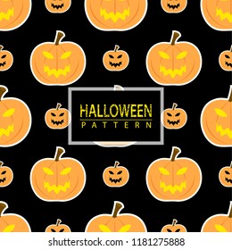 Halloween seamless pattern