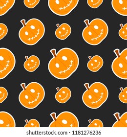 Halloween seamless pattern