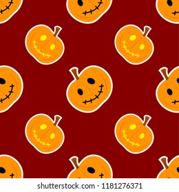 Halloween seamless pattern