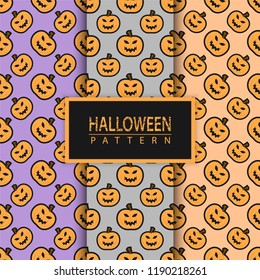 Halloween seamless pattern