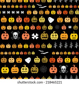 Halloween seamless pattern