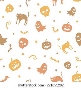 Halloween Seamless Pattern