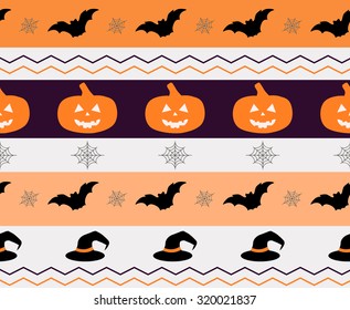 Halloween seamless pattern 