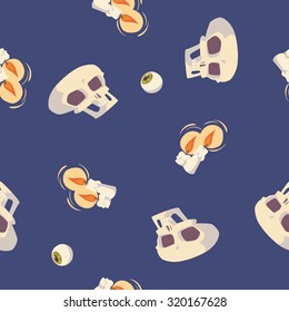 halloween. seamless pattern