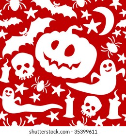 Halloween seamless pattern