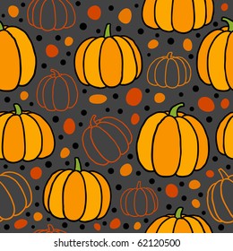 halloween seamless pattern