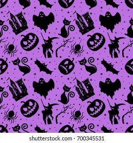 Halloween seamless pattern