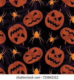 Halloween seamless pattern