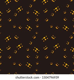 Halloween Seamless Pattern. Halloween Background