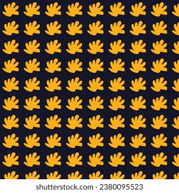 Halloween Seamless Pattern background Vector Template