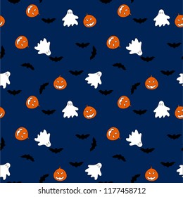 Halloween seamless pattern.Can be used for wallpaper, web page background, surface textures.