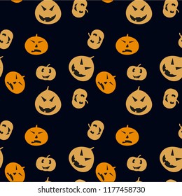 Halloween seamless pattern.Can be used for wallpaper, web page background, surface textures.