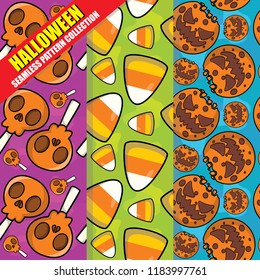Halloween Seamless Pattern Collection