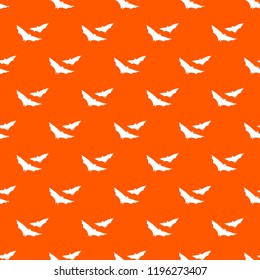 Halloween seamless pattern. Design elements for halloween party poster. Bat pattern seamless in simple style vector illustration