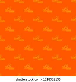 Halloween seamless pattern. Design elements for halloween party poster. Halloween pattern seamless in simple style vector illustration.