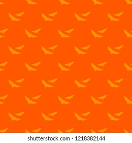 Halloween seamless pattern. Design elements for halloween party poster. Bat pattern seamless in simple style vector illustration