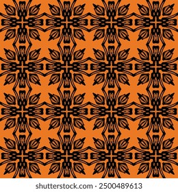 Halloween Seamless Pattern Illustration Background Wallpaper