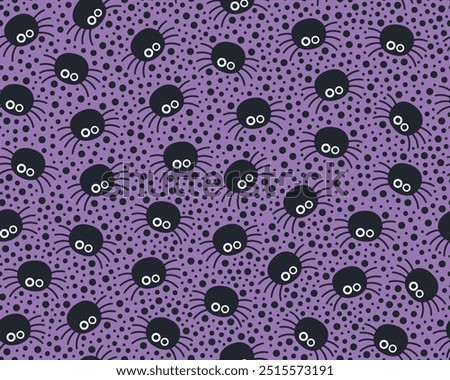 Similar – Image, Stock Photo Lots of spider babies in the web