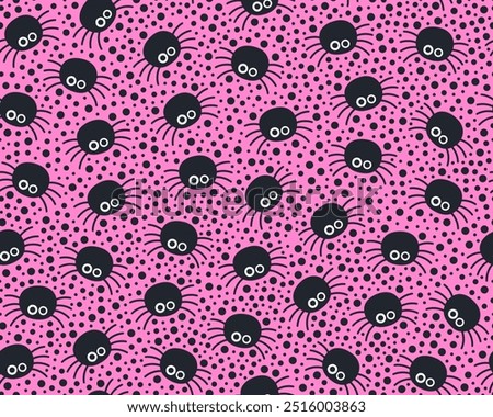 Similar – Image, Stock Photo Lots of spider babies in the web