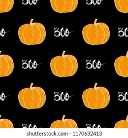 Halloween, seamless pattern. This is an excellent Halloween party pattern, for fabric, postcards, invitations, wrapping paper, banners and more.