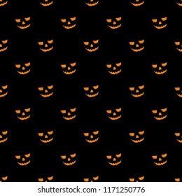 Halloween, seamless pattern. This is an excellent Halloween party pattern, for fabric, postcards, invitations, wrapping paper, banners and more.