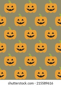 halloween seamless pattern. vector illustration