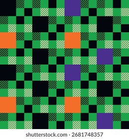 Dia das Bruxas padrão perfeito. Ilustração vetorial.