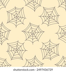 Halloween Seamless Patterns for Background, Digital Paper With Web