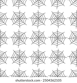 Halloween Seamless Patterns for Background, Digital Paper With Web