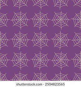 Halloween Seamless Patterns for Background, Digital Paper With Web